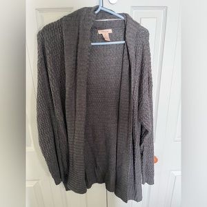 Grey cardigan